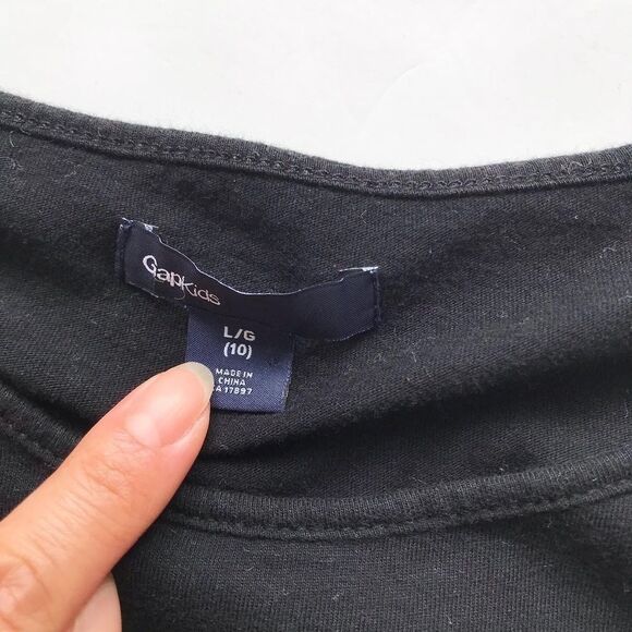 Gapkids BOO long sleeve top EUC L(10Y) - Picture 3 of 4